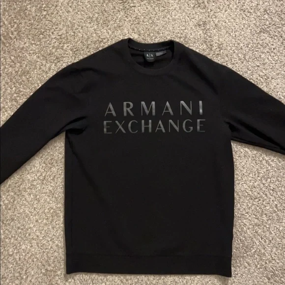 【送料&関税込】Armani Exchange Sweater ARMANI EXCHANGE Men's ZIP UP SWEATER, Black,L | eBay